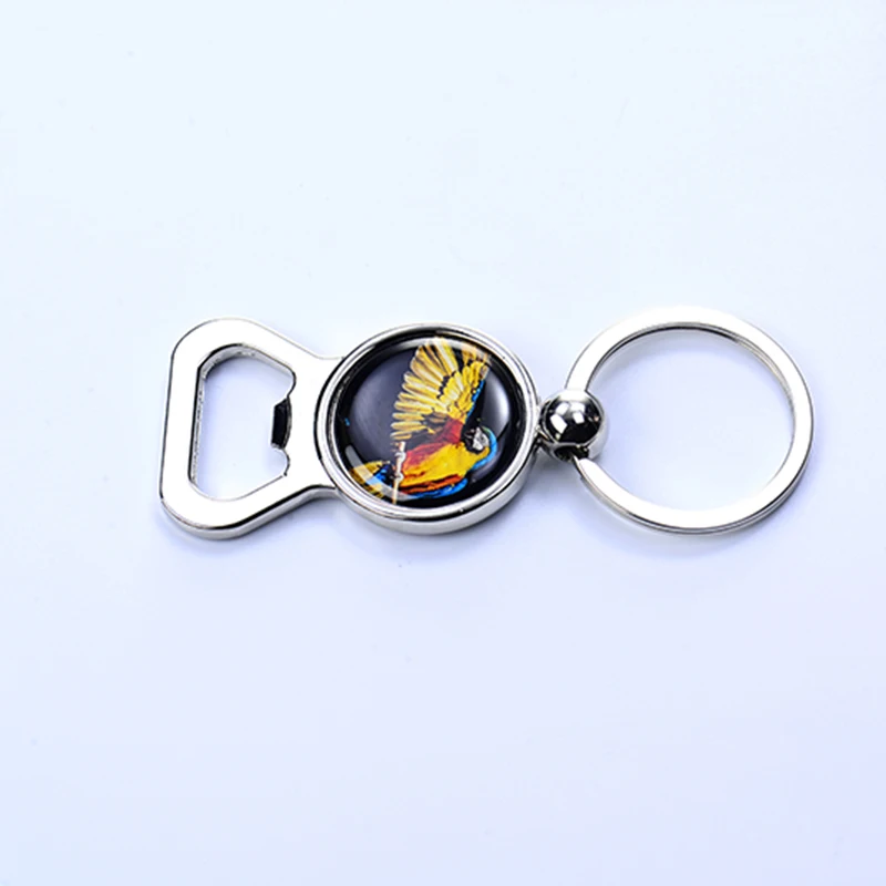 Изготовленный на заказ нож животное птица металлический брелок производитель