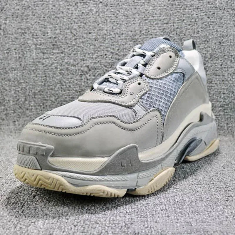 Горячая Распродажа 2019 INS новые 17FW тройные-S кроссовки Роскошные мужские и женские