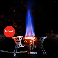 wind proof outdoor gas burner camping stove lighter tourist equipment kitchen cylinder propane grill high quality and durable