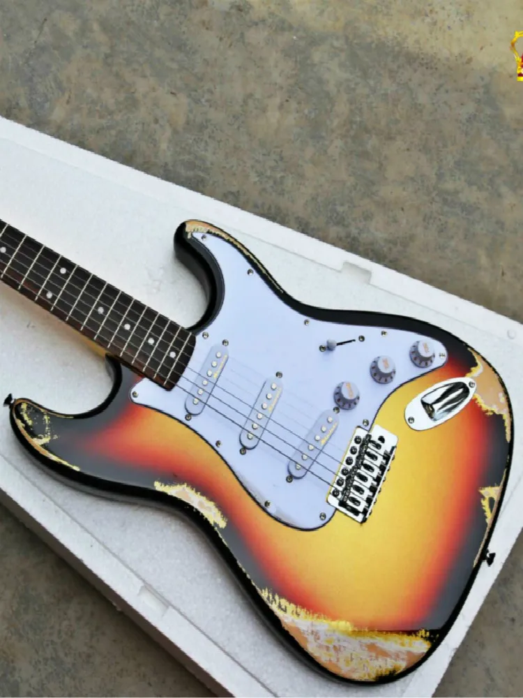 Высшее качество искусственная древняя Бриллиантовая однотонная электрическая