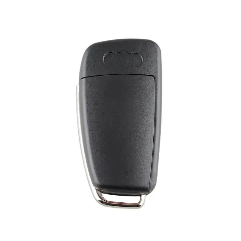 Car Remote Key Case 3 Buttons Flip Folding Portable Wear-resistant and Durable Shell Replacement for Audi A6 A8 | Автомобили и
