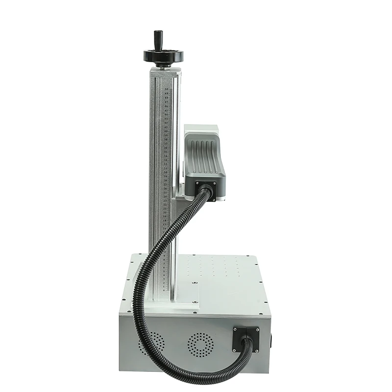 30 Вт/50 Вт портативный волоконно-лазерный станок для маркировки металла