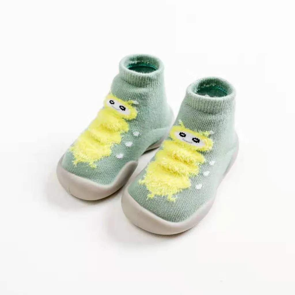 Toddler Kids Shoes Baby Sneakers Boys Girls Character Anti-slip Warm Soft Sole Rubber Socks Tenis Infantil Детская Обувь | одежда