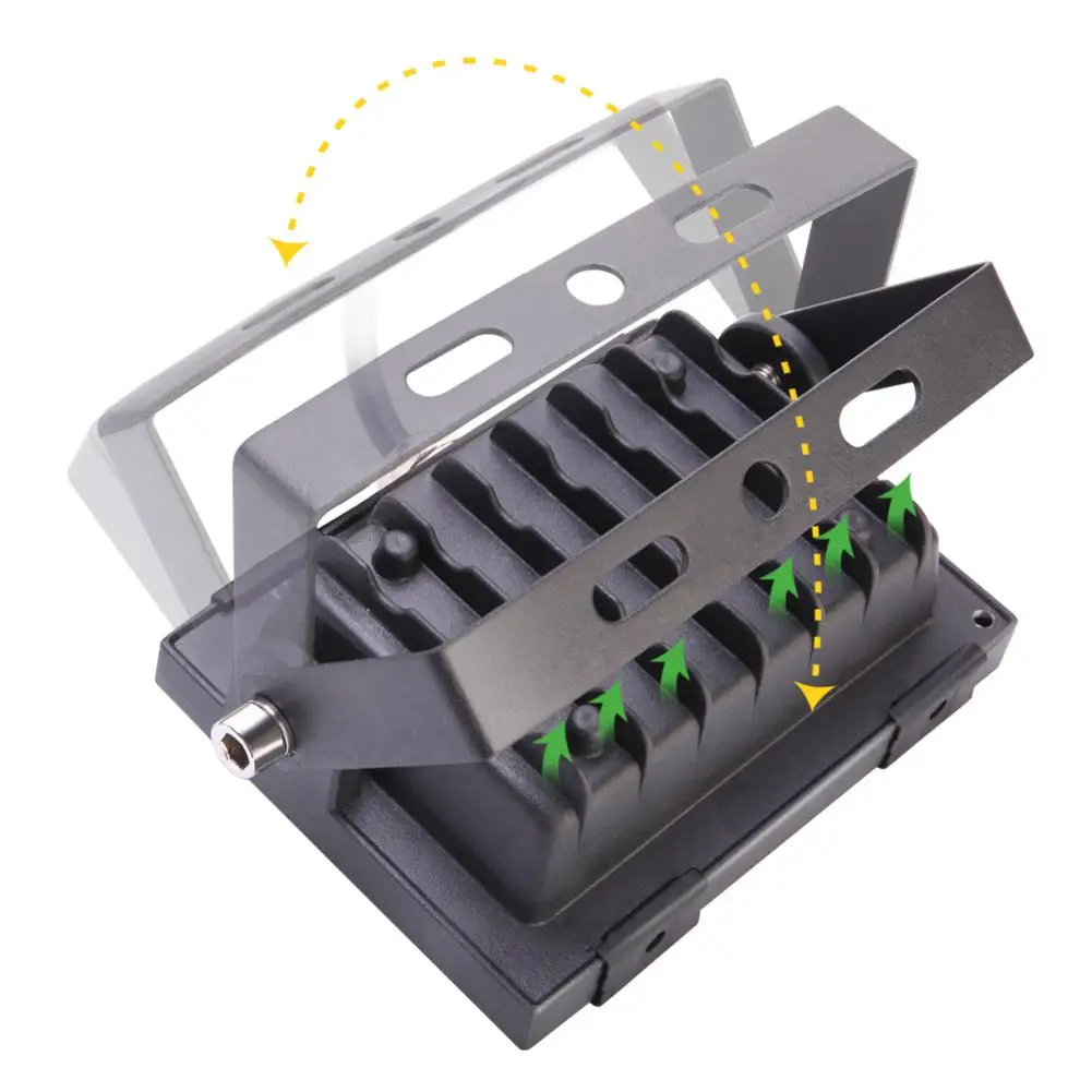 20 вт прожсветильник 5 го поколения ультратонкий секционный теплый белый 220 в IP65