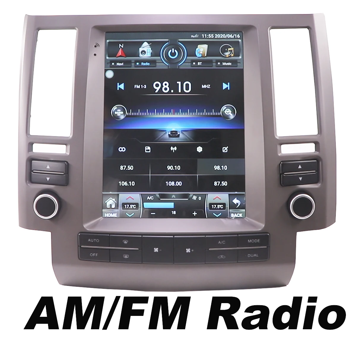 Автомобильный мультимедийный плеер 9 7 дюйма Android 10 0 для Infiniti FX35 2003-2006 навигация