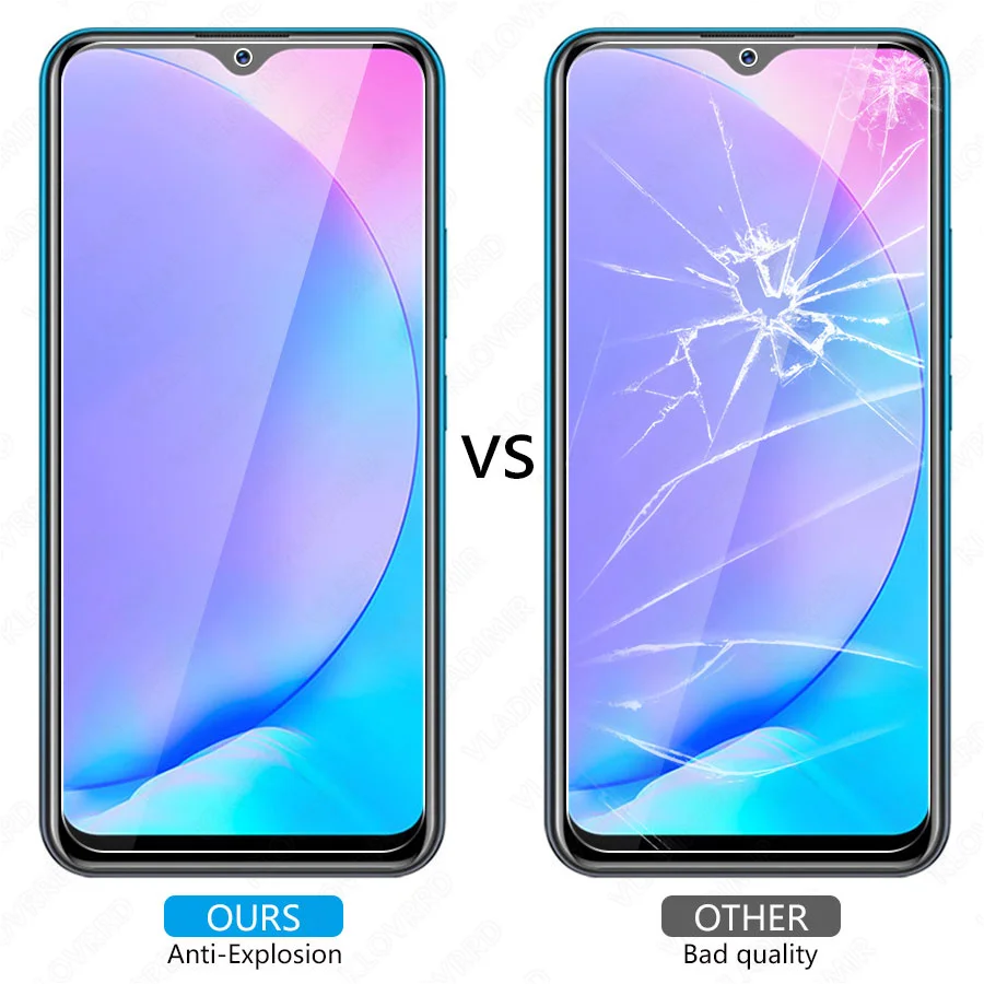 3 шт. 2.5D с уровнем твердости 9H закаленное Стекло для Vivo Y17 Y97 Y95 Y91 Y91i компактный