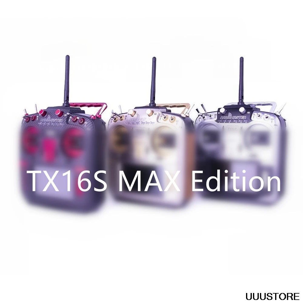 

RadioMaster TX16S MAX 2.4G 16CH Hall Sensor Gimbals Multi-protocol System OpenTX Transmitter with CNC and Leather for RC Drone