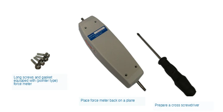 Горизонтальный измеритель силы с ручным приводом испытательная стойка нажима