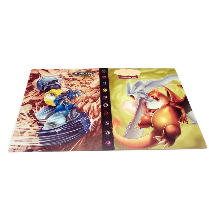 240 шт. новая Pokemon Duel Monsters Dragon Ball карманная монстра Cardbook Pet Elf коллекция игровая