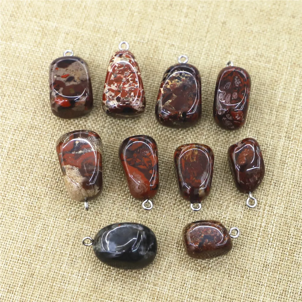 

2020 Hot-selling Fashion Trendy Natural Stone Irregular Shape Pendant Ornaments for DIY Necklace Making