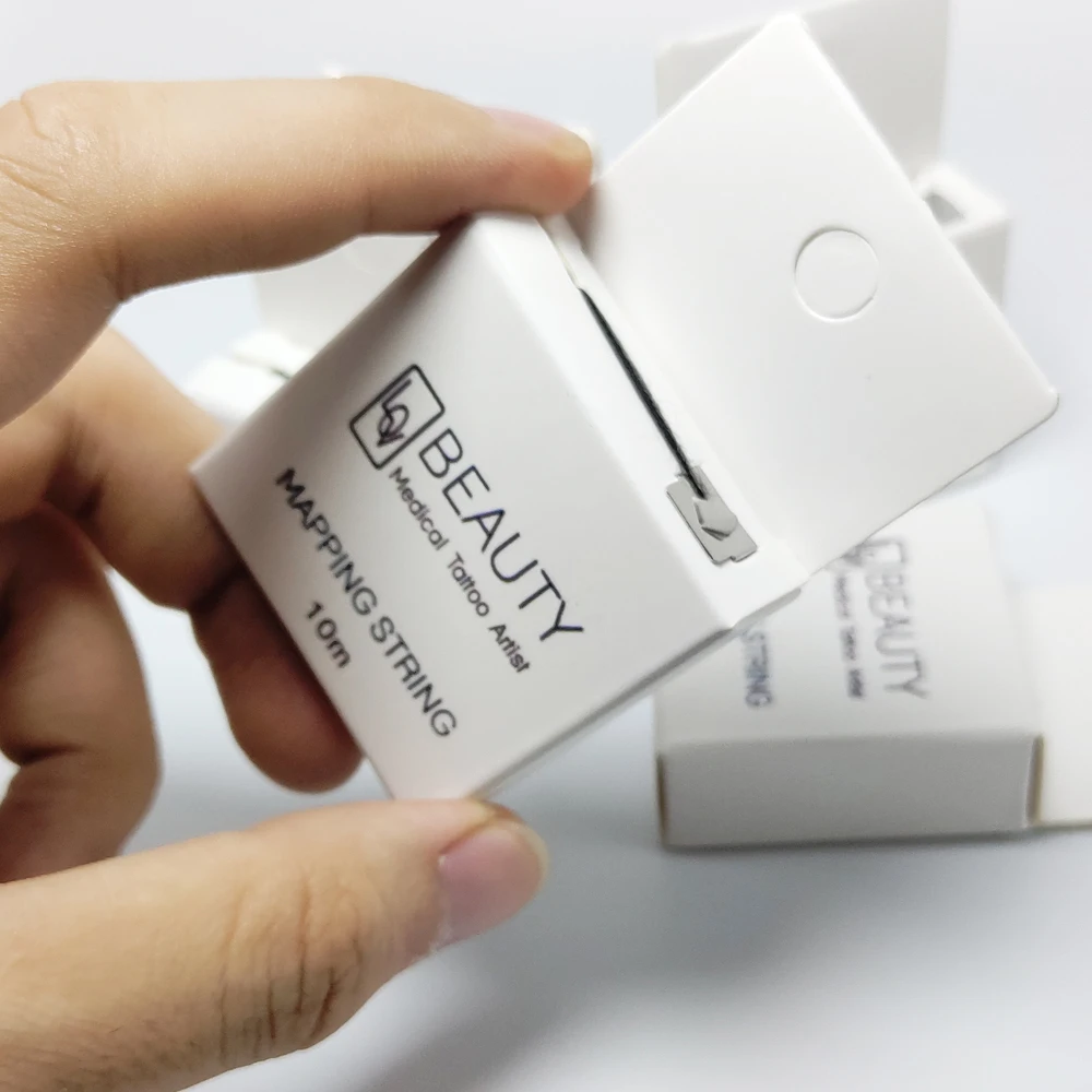 Картографическая пре чернильная струна для микроблейдинга eyebow Make Up dying Liners Thread Semi