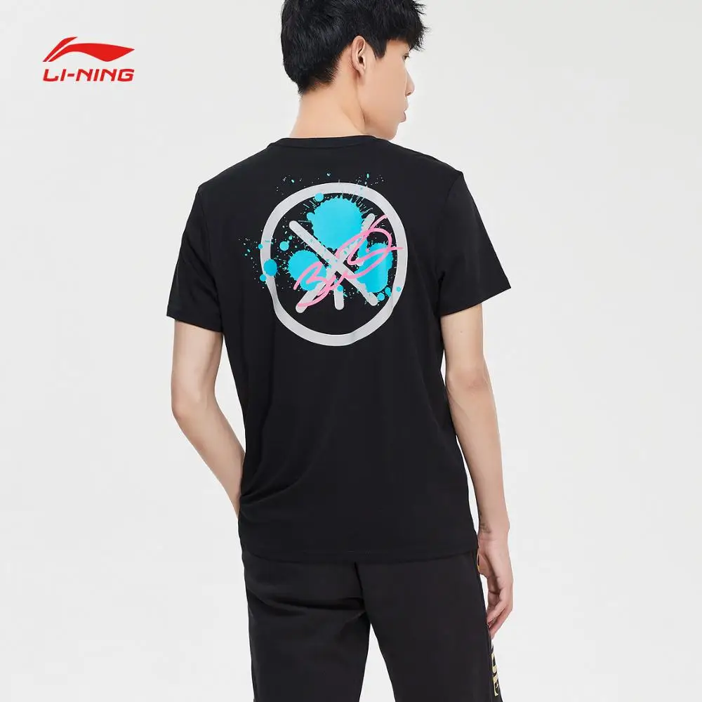 Мужские баскетбольные майки Li Ning для одного танца хлопковая футболка