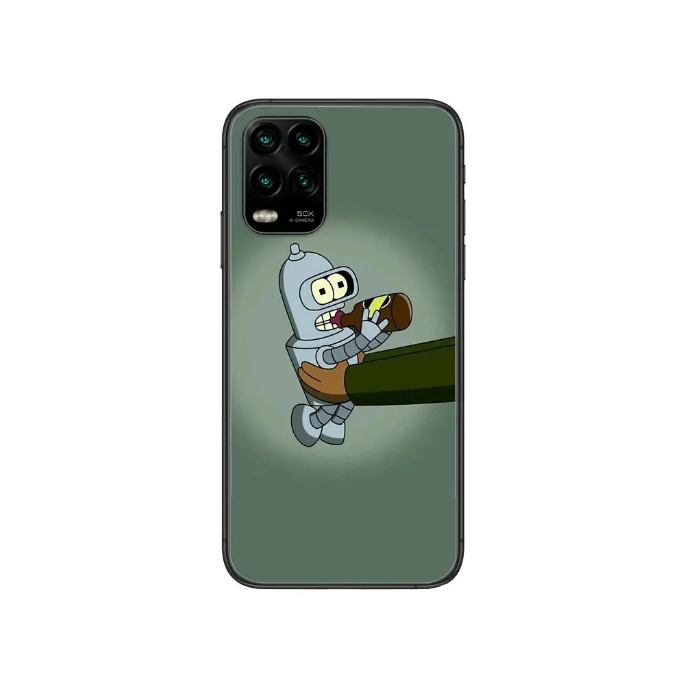 

Security cartoon Phone Case For XiaoMi Redmi Note 10 9S 8 7 6 5 A Pro T Y1 Anime Black Cover Silicone Back Pre