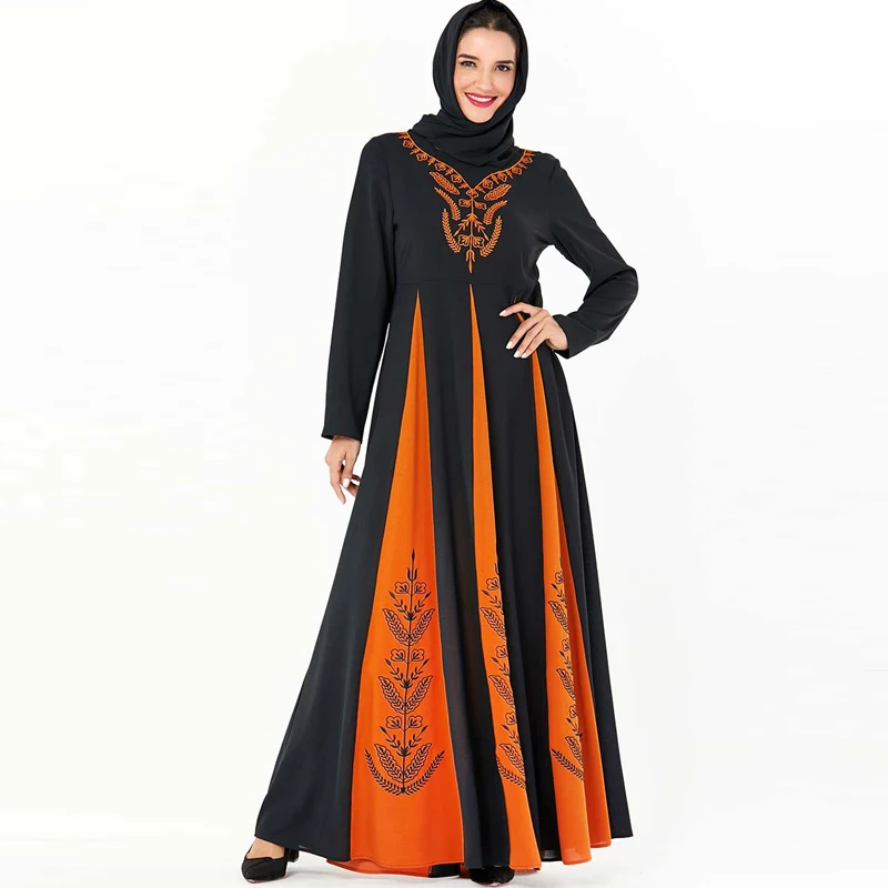 Размера плюс Абая Дубай Турция мусульманский хиджаб платье S Женская сайт Tesettur