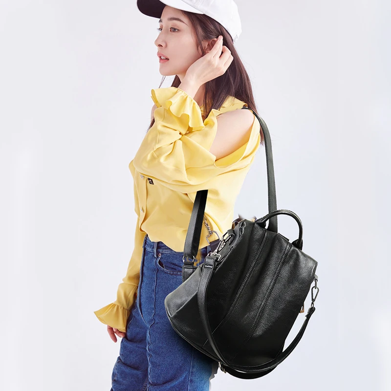 SHYMOON многофункциональный женский рюкзак с защитой от кражи модный