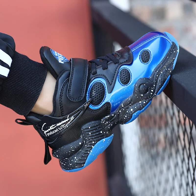 Высококачественная модная детская Баскетбольная обувь кроссовки для мальчиков