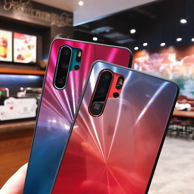 Зеркальный чехол для huawei P30 P20 Mate 20 lite Nova 3 4e honor 8X 10 Y7 pro Y9 Y6 Psmart 2019 | Мобильные