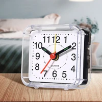 creative electronic clock mini clock desk clock silent alarm clock beep alarm clock travel bedroom decor reloj despertador