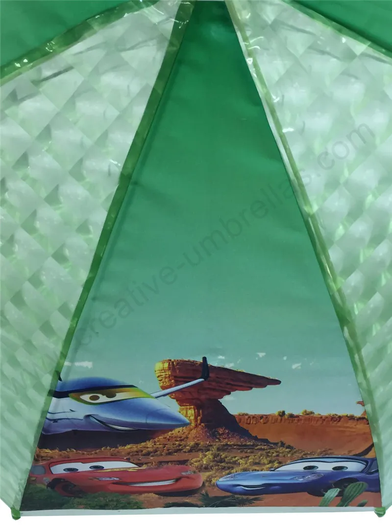 Ветрозащитный детский зонтик из стеклопластика с автооткрытием и защитой от