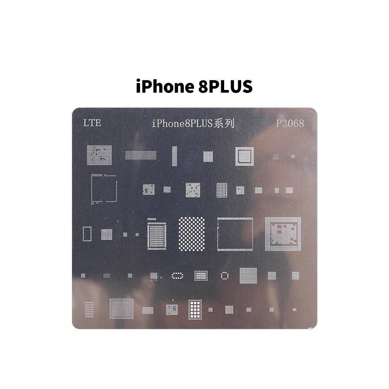 Набор трафаретов для ремонта микросхем BGA IC Оловянная паяльная сетка посадки