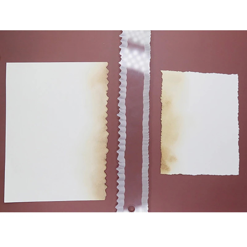 Creative Tear Paper Burr Ruler Jagged Vintage Handmade Burlap Effect Suspension Framing Accessories Washi Handbook Tool | Канцтовары для