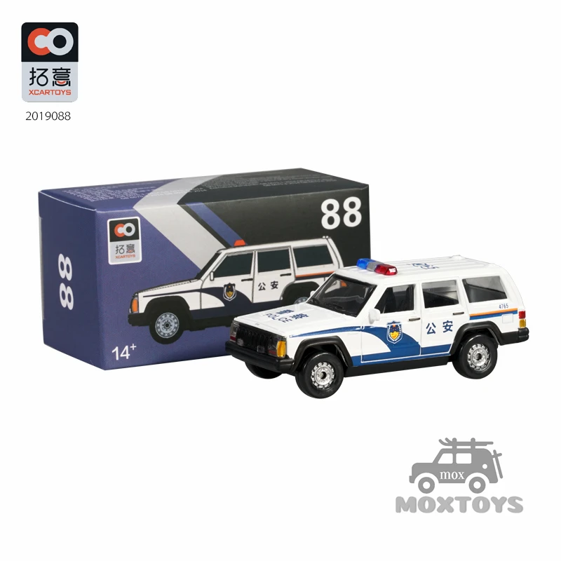 

XCarToys 1:64 Beijing Jeep Cherokee, Китай, полиция, литые модели автомобилей