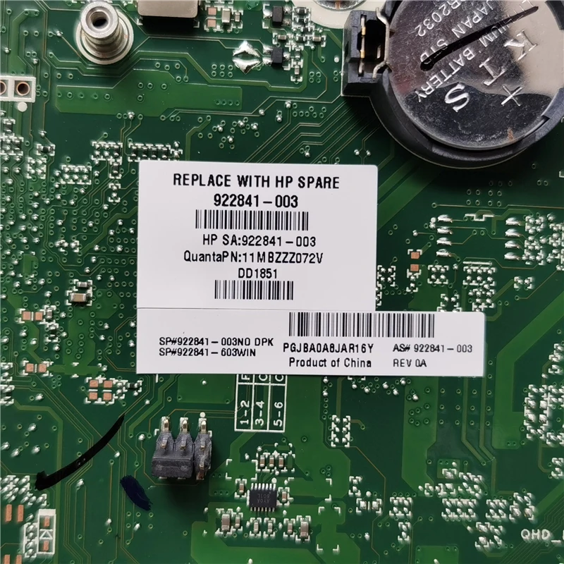 Original All-in-one Motherboard For HP for Pavilion 27-R 24-R DA0N73MB6D0 922841-003 922841-603 Perfect Test Good Quality | Компьютеры и