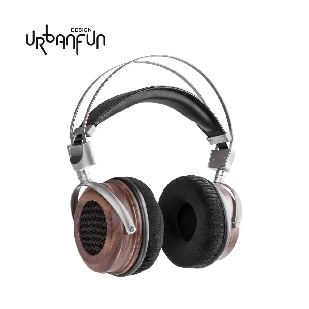 URBANFUN HiFi наушники 50 мм Бериллиевая диафрагма головная повязка стереогарнитура 3 5