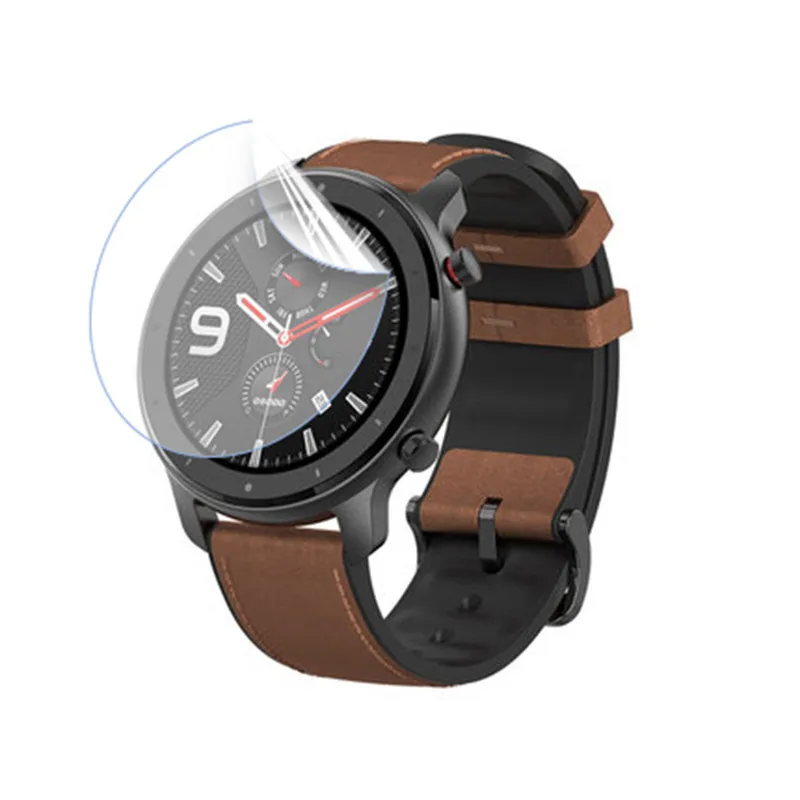 5 шт. для Xiaomi Huami Amazfit Verge / Lite закаленное стекло защиты экрана GTR 47 мм 42 защитная