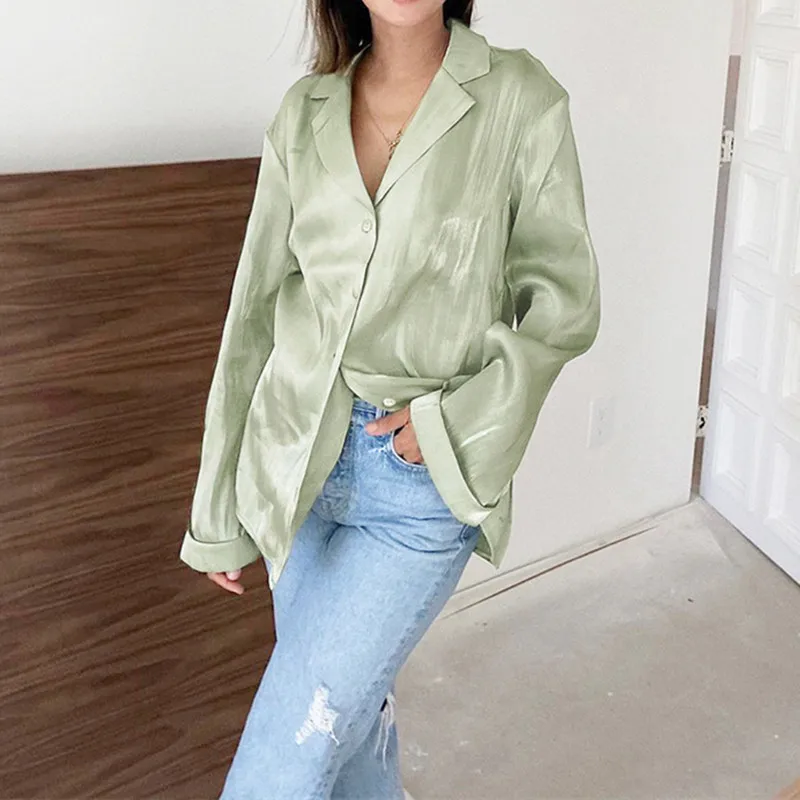 

Green Vintage Two Piece Sets Women Autumn Sets Of Elegant Woman Long Sleeve Top And High Waist Pants 2 Piece Set Female