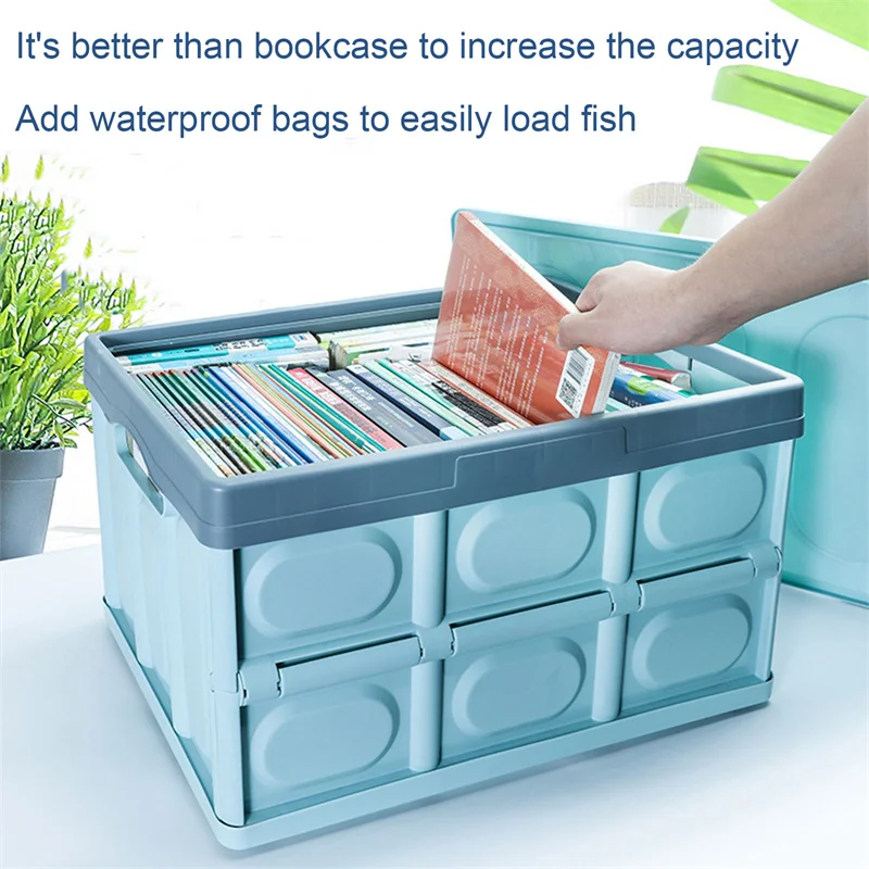 

Car Storage Box Car Storage Tools Foldable Storage Box For Trunk Multifunctional Folding Storage Box Water Storage Box