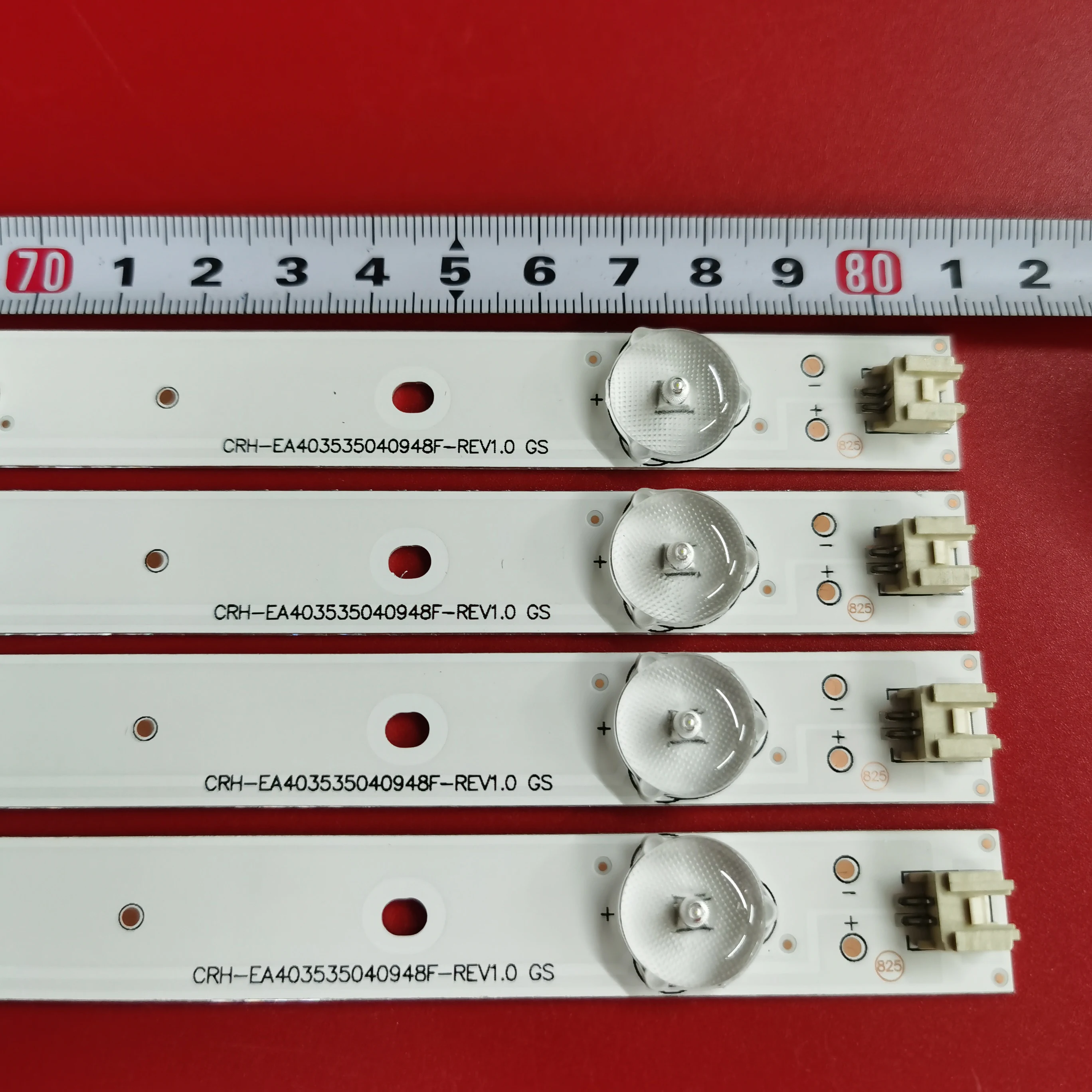 Светодиодная лента для подсветки Haier LE40AL88U51 LE40AL88U31 LE40AL88U50 CRH-EA403535040948F-REV1.0 810 мм -