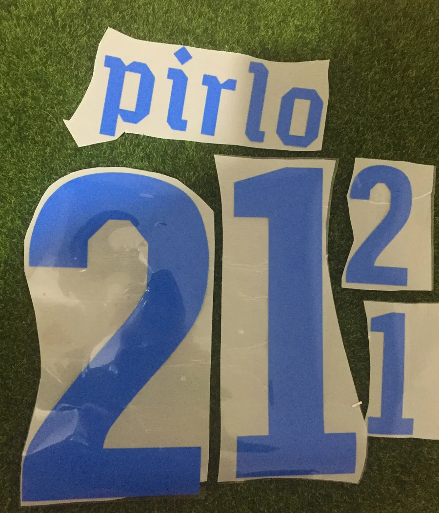 2010 г., Италия, Nameset, № 21 Пирло, № 10, Totti, № 5, Cannavaro Maldini, на флокировке, нанесение любых названий на заказ, теплопередача 2010 г., Италия, Nameset, № 21 Пирло, № 10, Totti, № 5, Cannavaro Maldini, на флокировке, нанесение любых названий на заказ, теплопередача