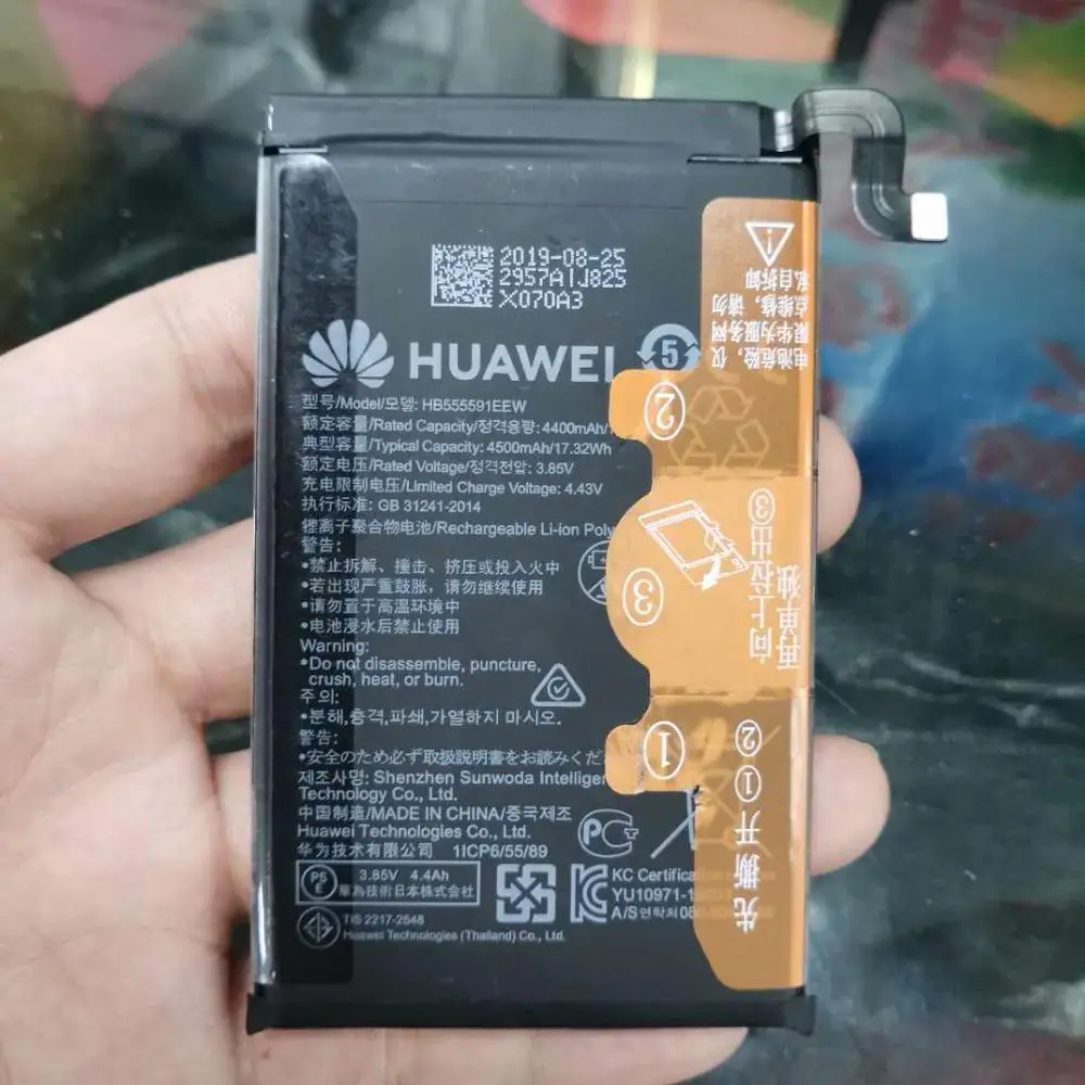 

Huawei Original Replacement Battery HB555591EEW For Huawei Mate30 Pro Mate30Pro 5G Battery New Authentic Phone Battery 4500mAh