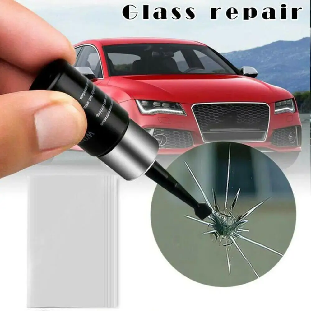 

Auto Glass Scratch Crack Restore Tool Car Windshield Repair Resin Kit DIY Car Window Repair Tools Window glass Curing Glue