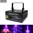 1,5 Вт RGB 6IN1 анимационный лазер DJ диско светильник Строб вечерние сценический светильник влияние голос Управление проектор светильник для танцпол