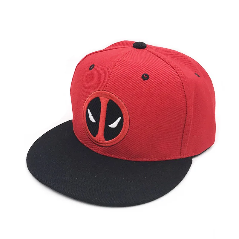 Модная хлопковая Снэпбэк Кепка унисекс в стиле аниме дэдпул для улицы хип хоп с