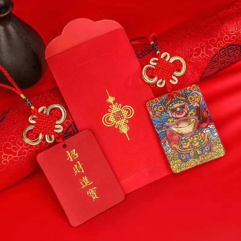 [Четырехугольный элемент Бог богатства] Новый год 2020 крыса кайюнь-хэ красный