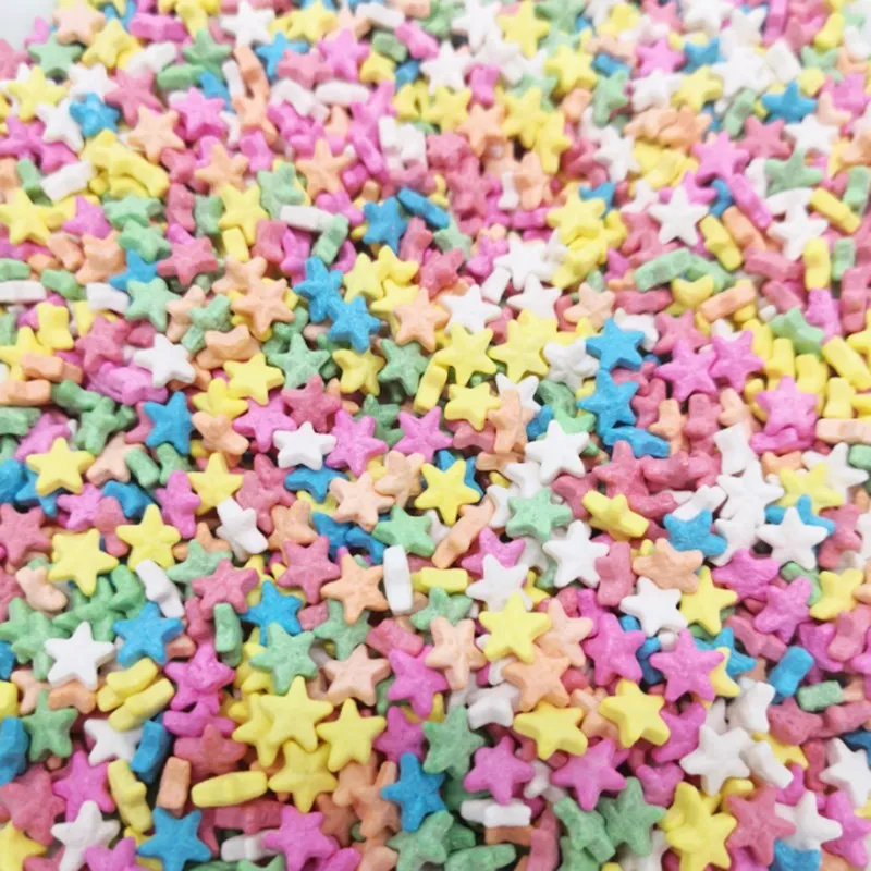 50 г съедобные звезды сахарные бусины чашка для помадки выпечки тортов звезда