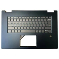palmrest top case with keyboard dark for lenovo yoga 730 15ikb 730 15iwl blue color