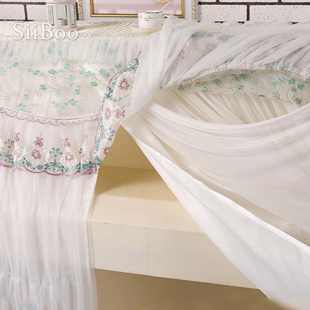 Роскошный сетчатый кружевной Вертикальный чехол с цветочной вышивкой для