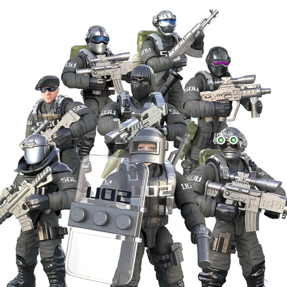 Детские забавные игрушки Игрушечные солдатики любимая подвижная шарнирная