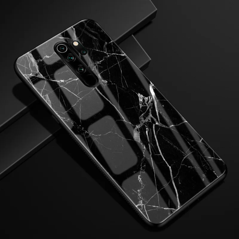 31 Для Xiaomi Redmi Note 8 Pro Чехол силиконовый бампер стекло жесткая задняя крышка для Redmi Note 8 чехол для телефона s Redmi Note8 Pro 8Pro Coque - Цвет: 31