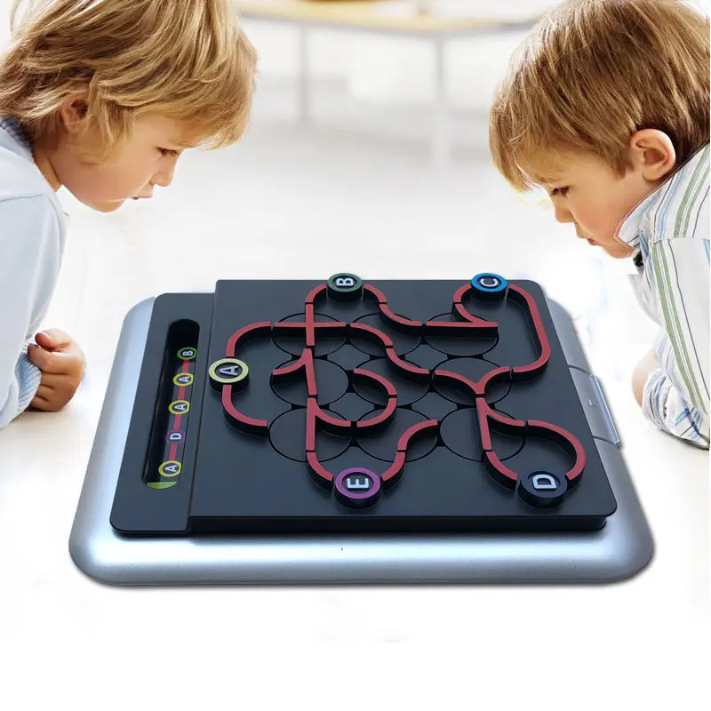 Обучающие игрушки Монтессори обучающая игра для детей 60 сложностей и 4 уровня