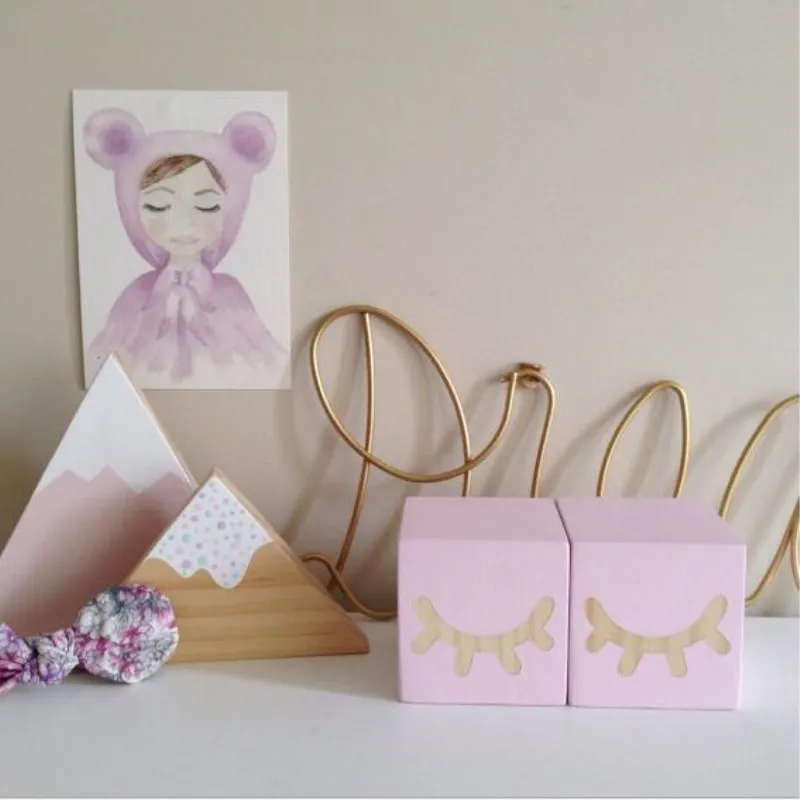 2 шт. детский Деревянный конструктор в скандинавском стиле | Дом и сад