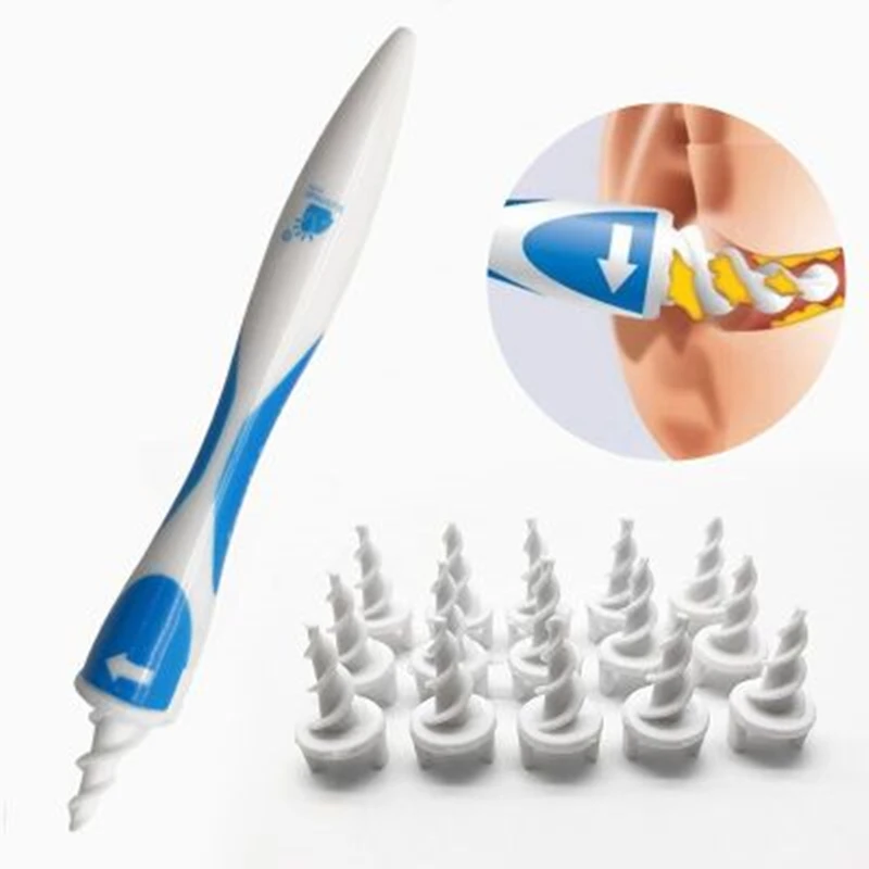 

Earpick Clean Tools Toiletry Tool 16 Tips Ear Cleaner Earpick Toiletry Earwax Removal Remove Soft Spiral Cleaner Prevent