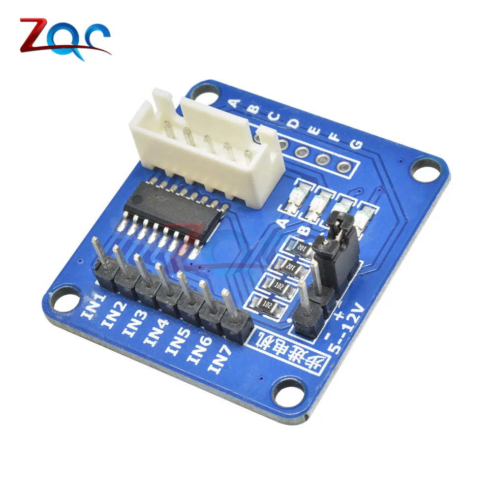 Плата драйвера шагового двигателя ULN2003 испытательный модуль для Arduino AVR SMD|Драйвер