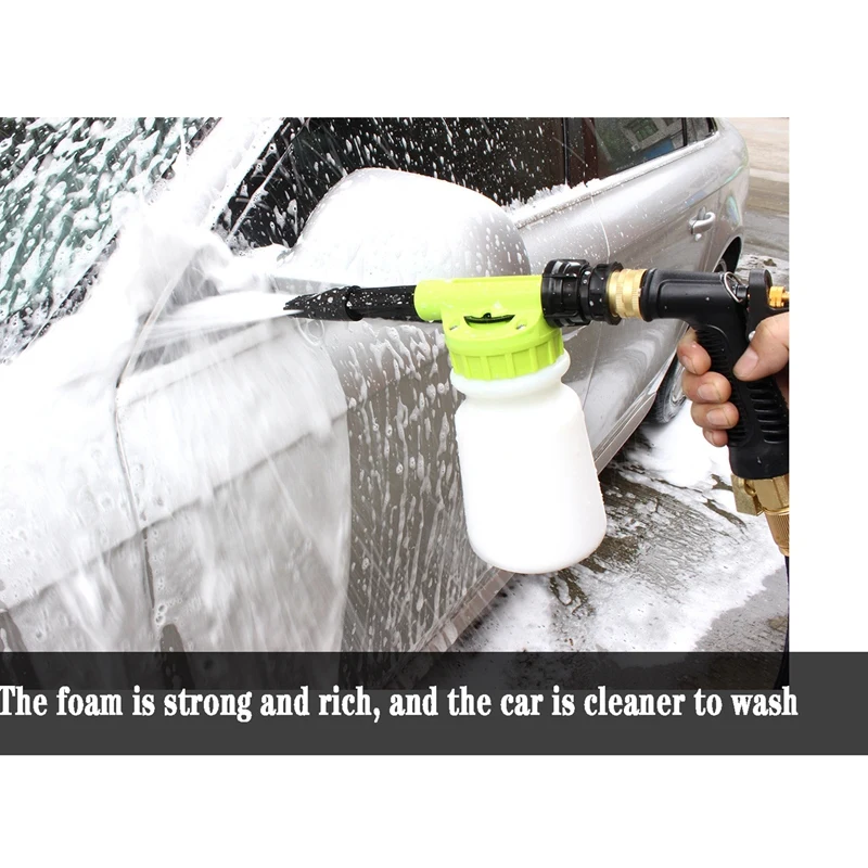 

Multifunctional Garden Water Spray Lawn Sprinkler Low Pressure Foam Pots 2 in 1 1L Car Wash Watering Can
