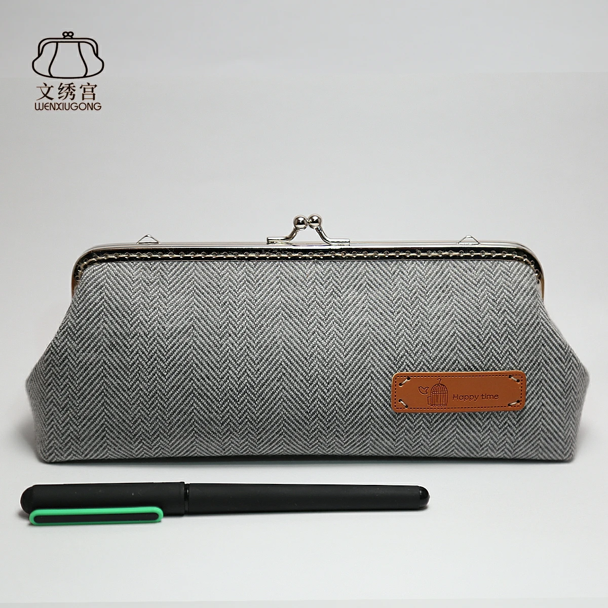 

Handmade Pencil Case Stationery School Supplies Pencil Cases Pouch Office Desk Storage Bag Students Pen Case Bags Box