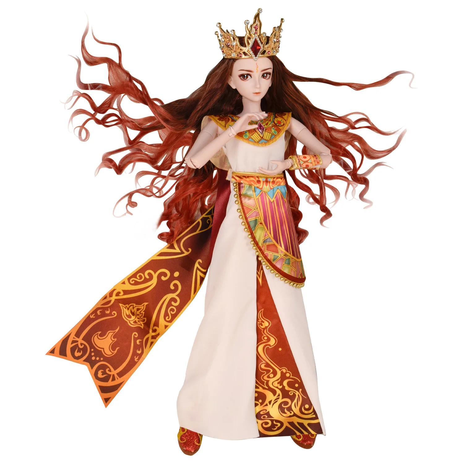 Шарнирная кукла EVA BJD 24 дюйма 1/3 60 см 20 Вулкан механическая шарнирная с полным